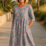Luna Robe Midi Décontractée