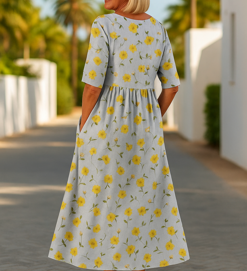 Luna Robe Midi Décontractée