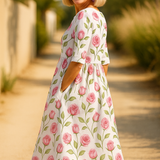 Luna Robe Midi Décontractée