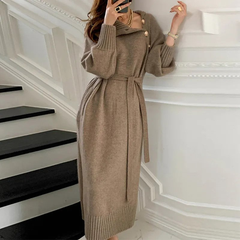 Evelia - Robe Portefeuille Confortable