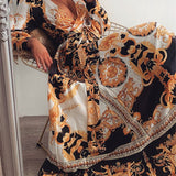 Faye - Imprimé Boho Robe