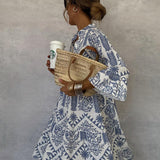 Fiorelia - Décontracté Robe Tunique Bohème