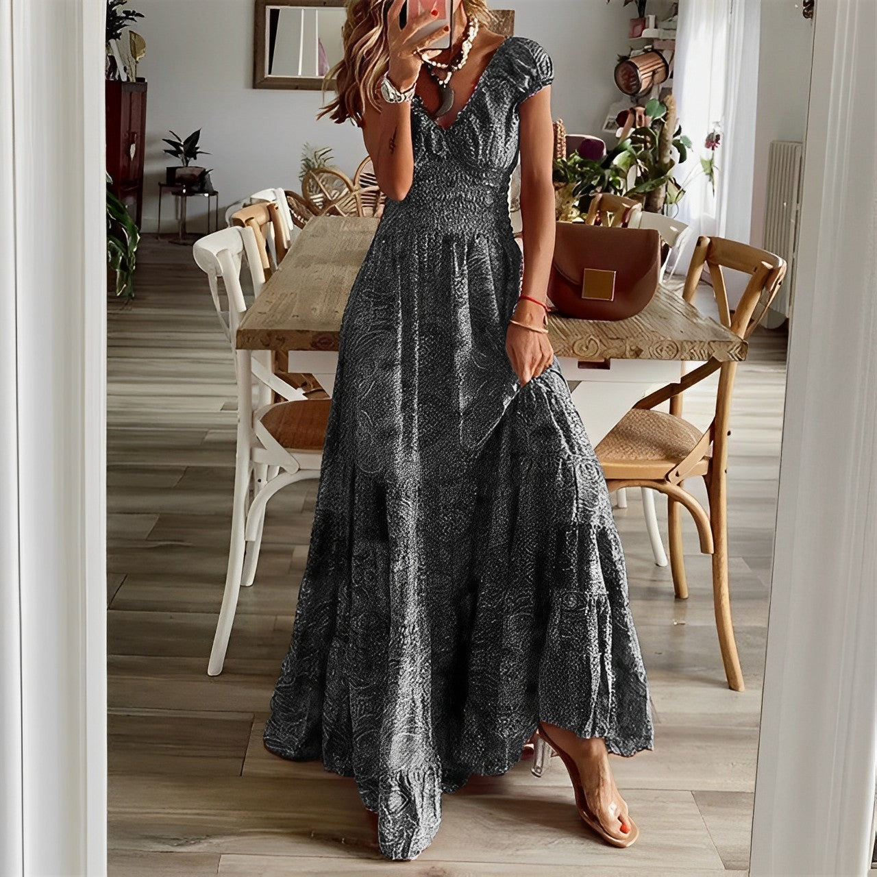 Kaida - Élégante Robe Boho