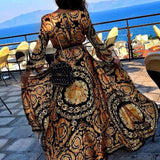 Faye - Imprimé Boho Robe