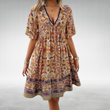 Quinley - Robe Évasée Bohème