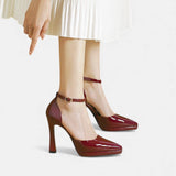 Evette Talons en Cuir