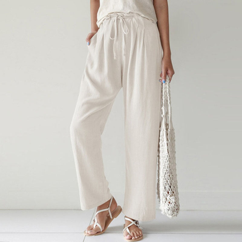 Vara - Pantalons Confort avec Cordon