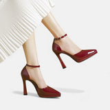 Evette Talons en Cuir