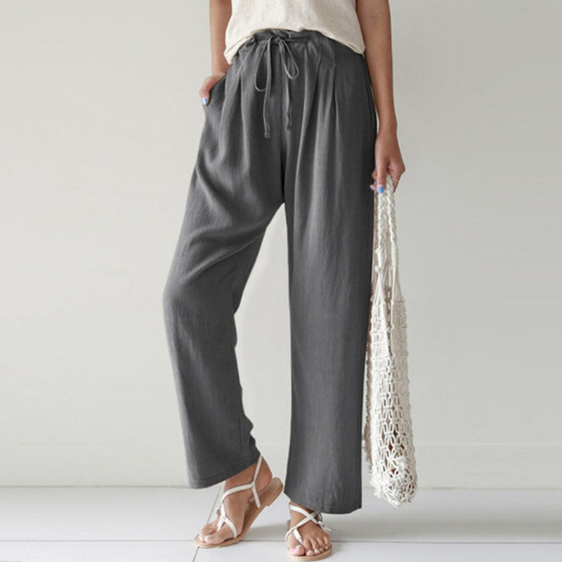Vara - Pantalons Confort avec Cordon