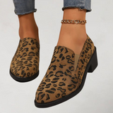 Angélique™ | Mocassins Imprimé Léopard
