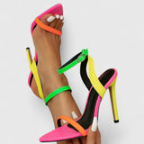 Olive - Talons Aiguille Escarpins
