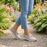 SUSIE | Mocassins Orthopédiques au Tissage Tressé