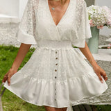 Carole - Robe Bohémienne en Dentelle