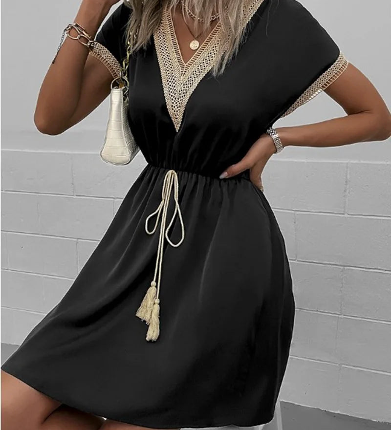 Sabrina - Élégante Robe Bohème