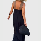 Elena | Robe Maxi Élégante et Fluide