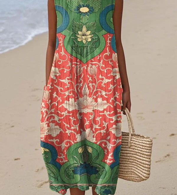 Lena | Robe d'Été Chic et Décontractée