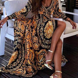 Faye - Imprimé Boho Robe