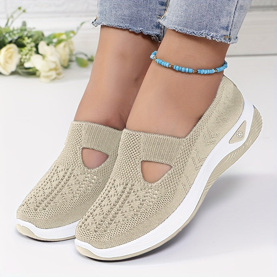 Chaussures faciles à enfiler avec confort et stabilité