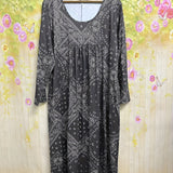 ELOWEN | Robe Midi Casual à Manches Longues