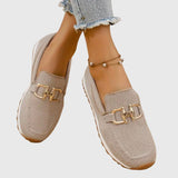 SUSIE | Mocassins Orthopédiques au Tissage Tressé
