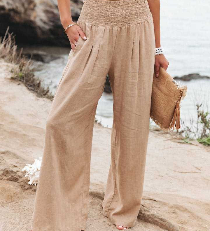 Aileen - Pantalons Amples de Plage