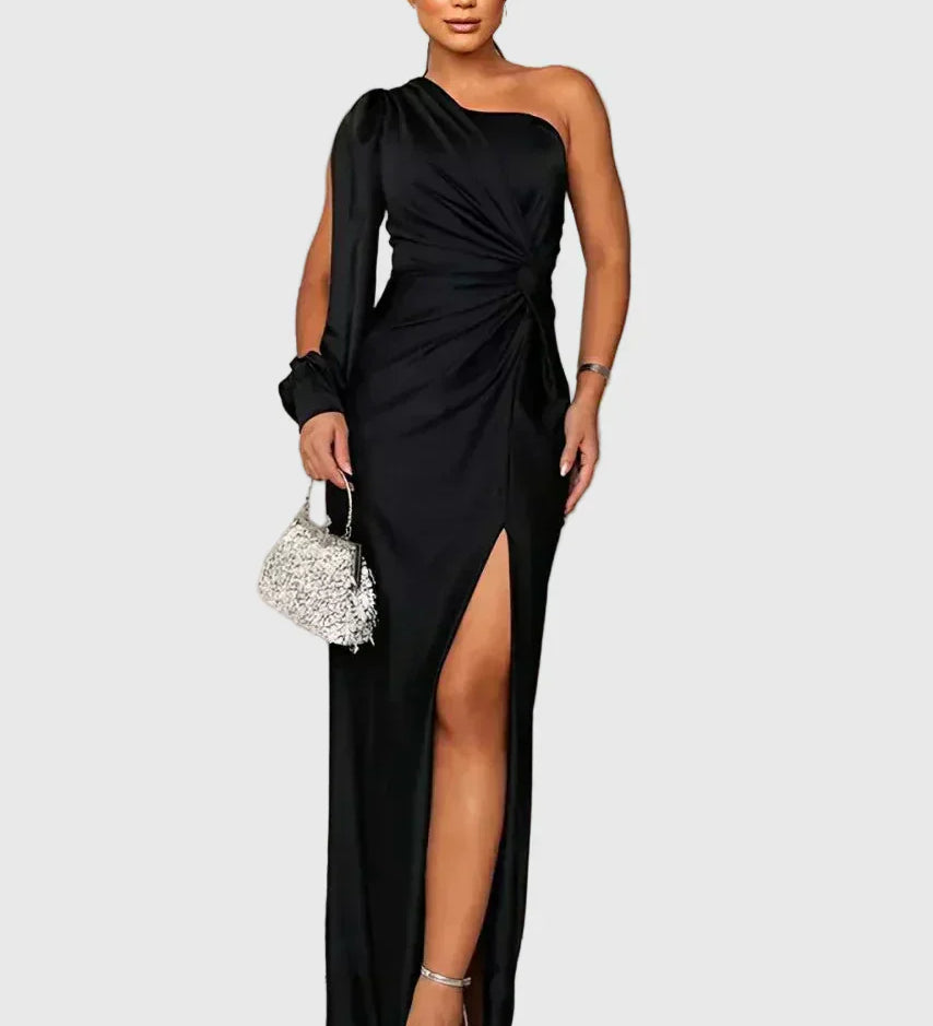 Melyssa | Élégante Robe de Soirée Maxi Flottante