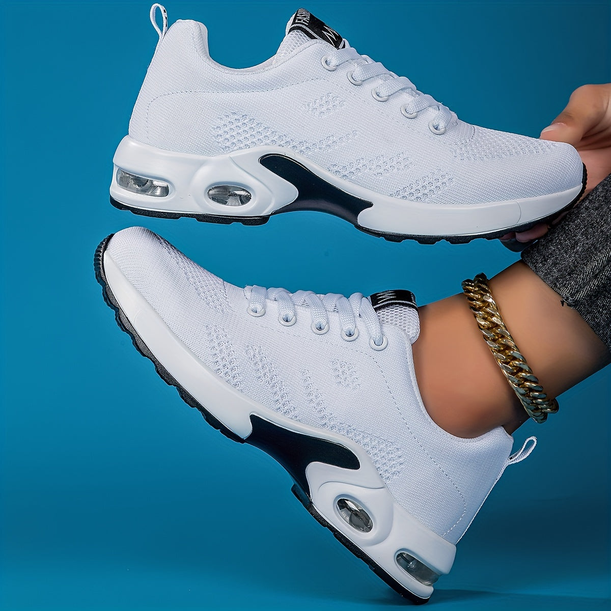 Chaussures de sport respirantes avec amorti et semelles antidérapantes