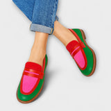 Nyla™ | Mocassins Casual avec Détails Contrastés