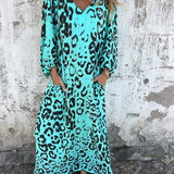 Jessa - Maxi Robe Léopard