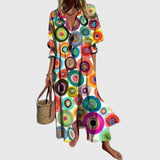 Zariah | Élégante Robe Maxi Bohémienne
