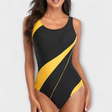 Maillot de Bain Sportif à Dos Ouvert