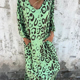 Jessa - Maxi Robe Léopard