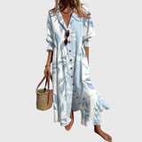 Zariah | Élégante Robe Maxi Bohémienne