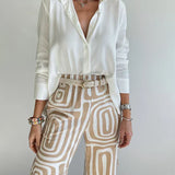 Lysa - Ensemble Chic et Confortable (Ceinture Incluse)