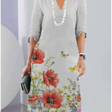 ELEANOR | Robe Florale à Plusieurs Niveaux