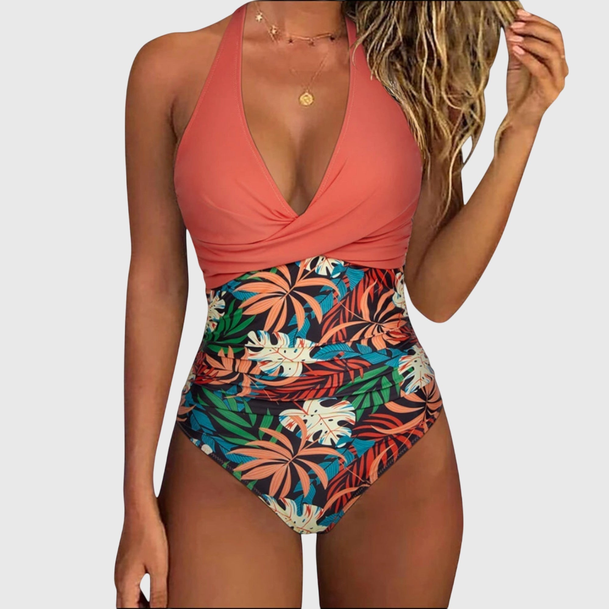 Florence | Élégant Maillot de Bain à Décolleté