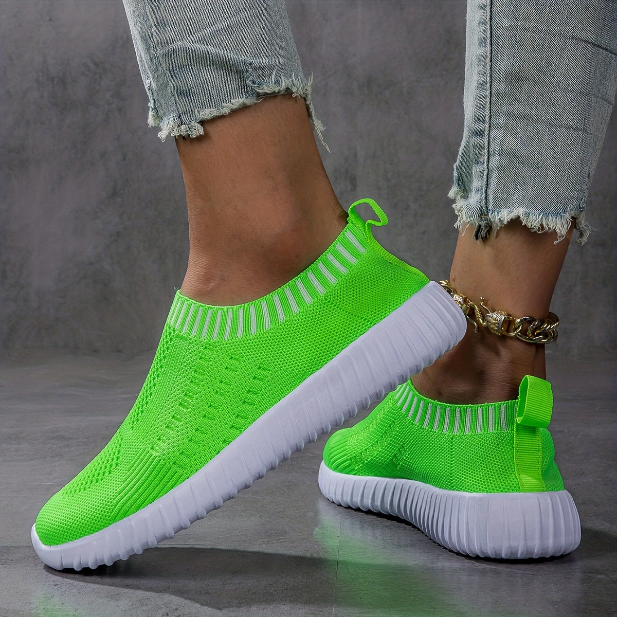 Chaussettes ultra légères avec semelles antidérapantes