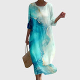 Hayley™ | Élégante Robe Maxi à Fleurs
