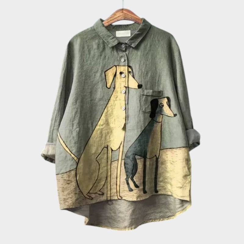 Amélie | Élégante blouse estivale