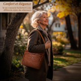 Catherine™ | Sac Bandoulière en Cuir