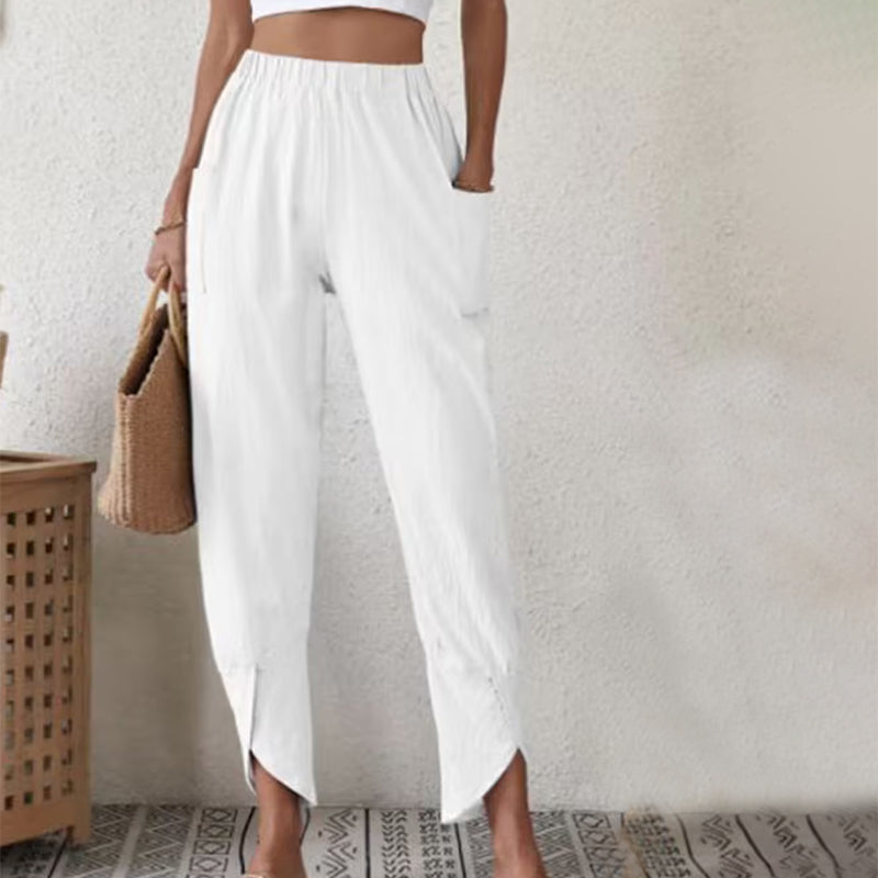Essari - Pantalon avec Ourlet Fendu