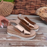 Baylie - Sandales Métalliques Élégantes