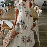 LUNA | Robe Midi Boho Chic Sans Effort