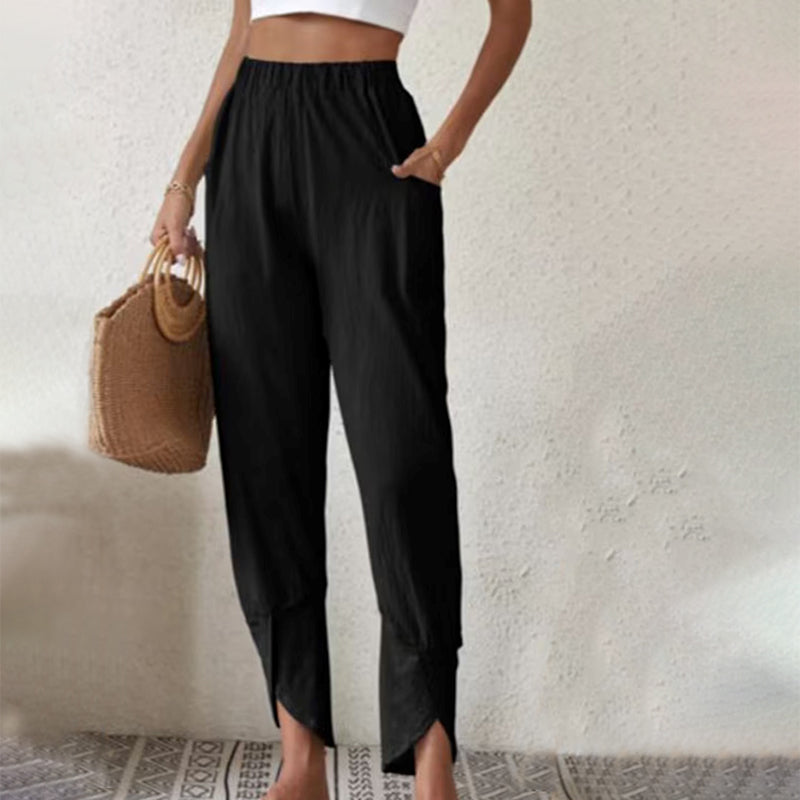 Essari - Pantalon avec Ourlet Fendu